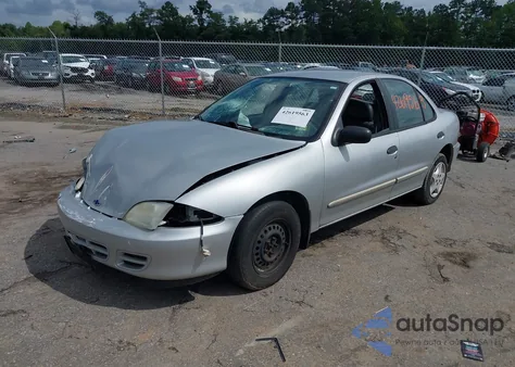 2001 Chevrolet Cavalier из США, поврежденный, VIN 1G1JC524X17419662